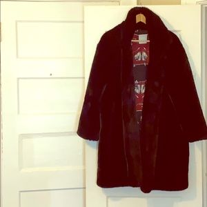 Soft & sexy (faux) coat by SANDRO